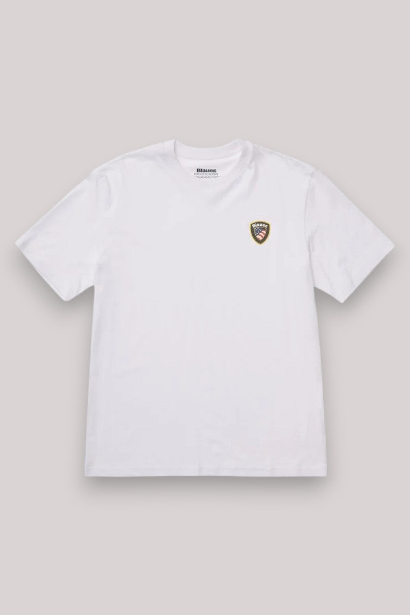 T-SHIRT UOMO FAXON BIANCO OTTICO - Linassi
