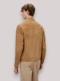 GIUBBINO UOMO SUEDE CYPHERLIS CAFFELATTE - Linassi