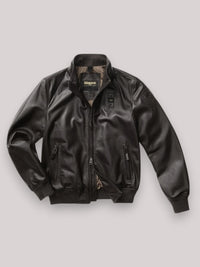 GIUBBINO UOMO IN PELLE CONISTON NERO - Linassi