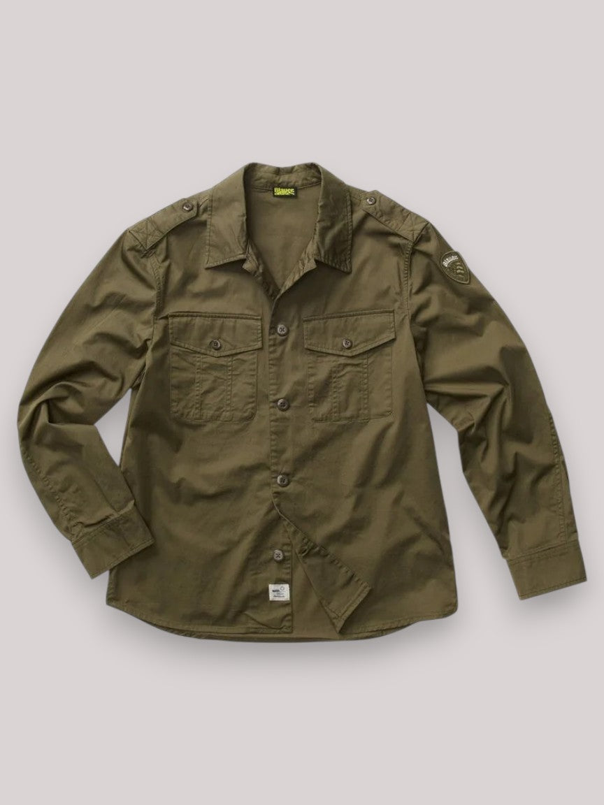 OVERSHIRT UOMO LANGLEY GREEN - Linassi