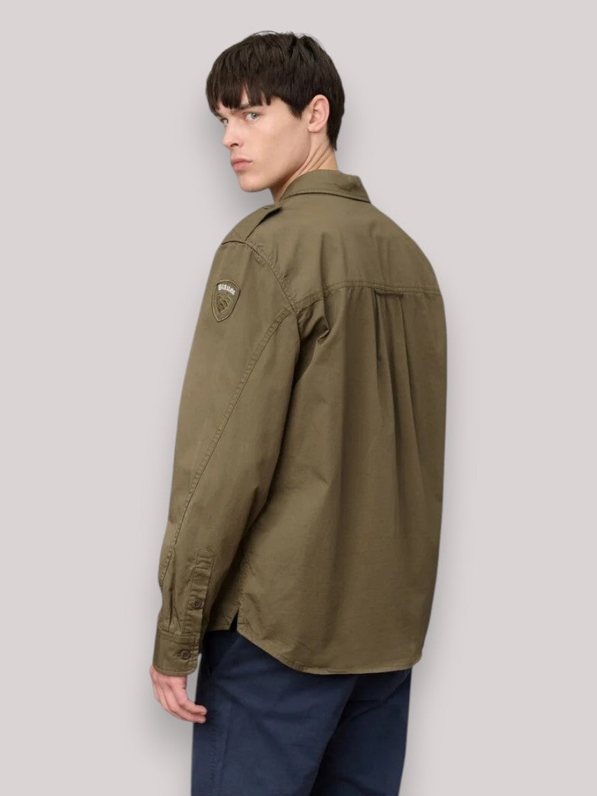 OVERSHIRT UOMO LANGLEY GREEN - Linassi