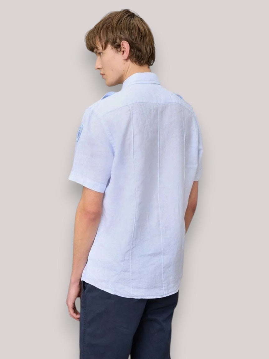 CAMICIA UOMO BENSON LIGHT BLUE - Linassi