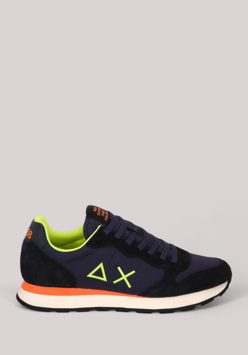 SCARPE UOMO NAVY BLUE - TOM FLUO