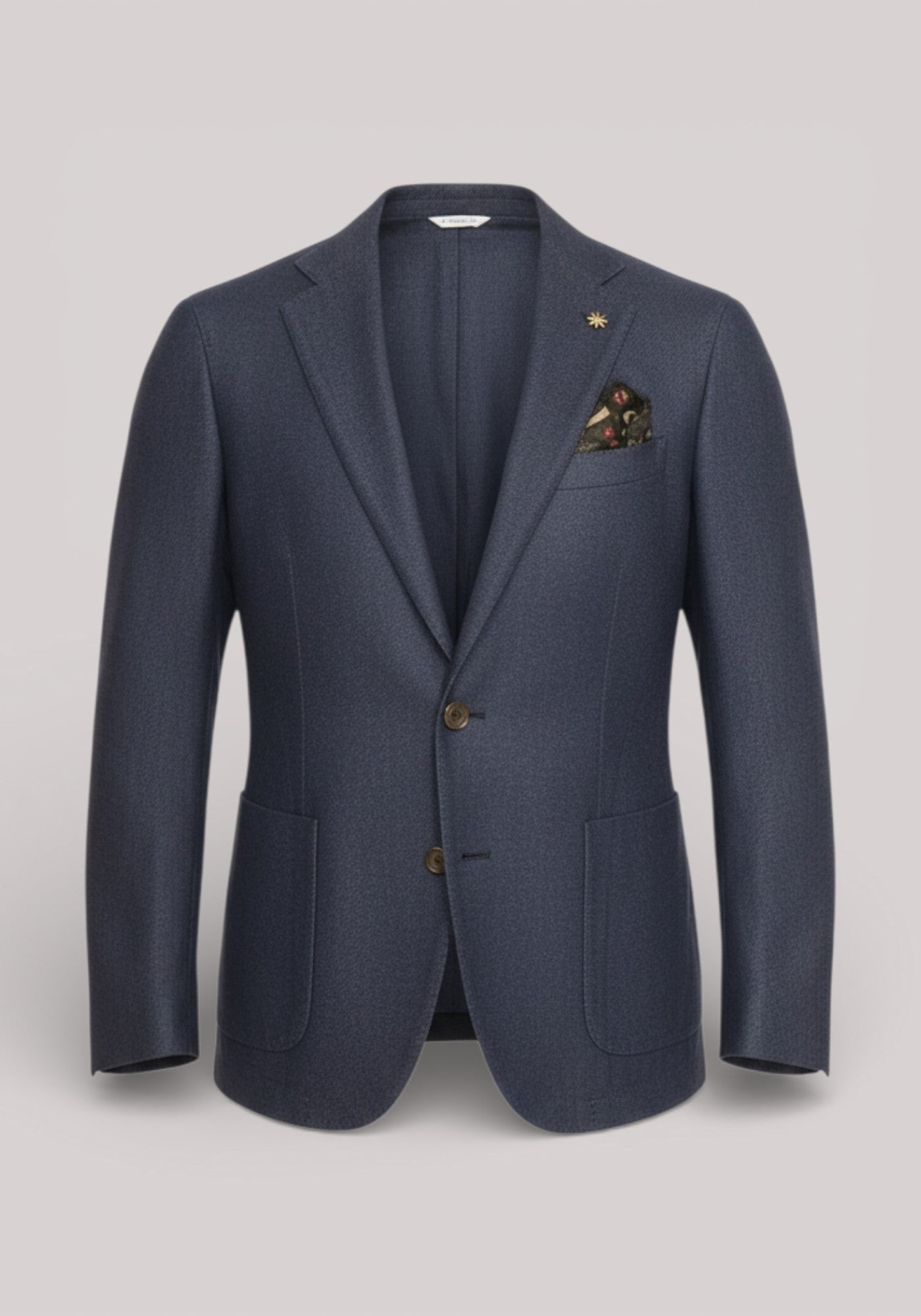 GIACCA UOMO SLIM FIT IN LANA BLU - 2932G2728TW 203507 - Linassi