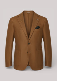 GIACCA UOMO SLIM FIT IN LANA CAMMELLO- 2932G2728TW 203507 - Linassi