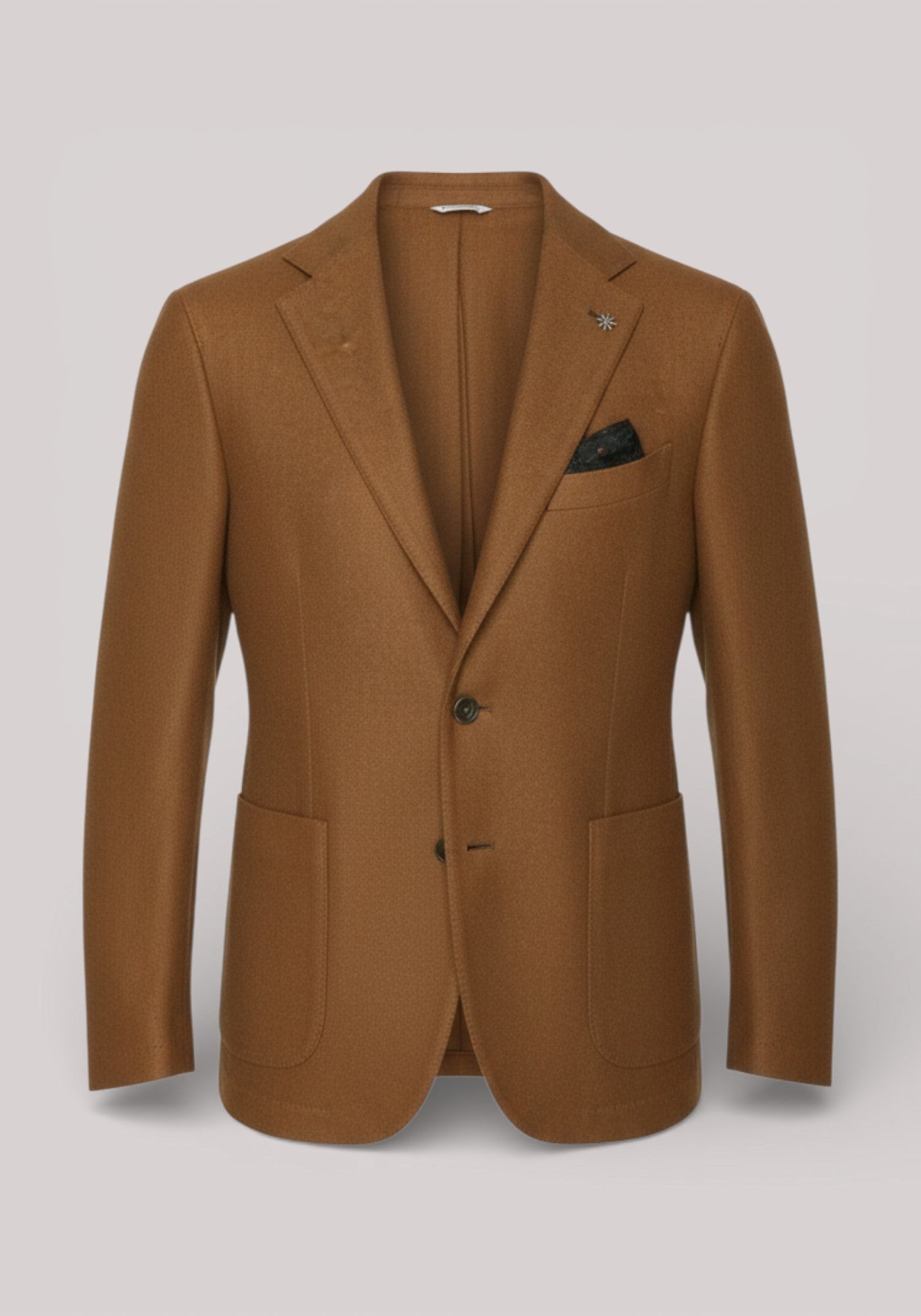 GIACCA UOMO SLIM FIT IN LANA CAMMELLO- 2932G2728TW 203507 - Linassi