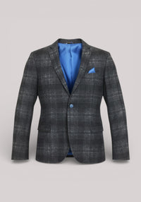 GIACCA UOMO SLIM FIT IN LANA BLU - G2069M 153661 - Linassi
