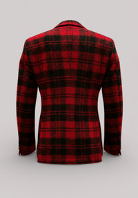 GIACCA UOMO SLIMFIT TARTAN ROSSO - 3132G2728M1 203699 18 - Linassi