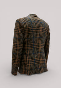 GIACCA UOMO SLIMFIT TARTAN MARRONE - 3132G2728M1 203703 28 - Linassi