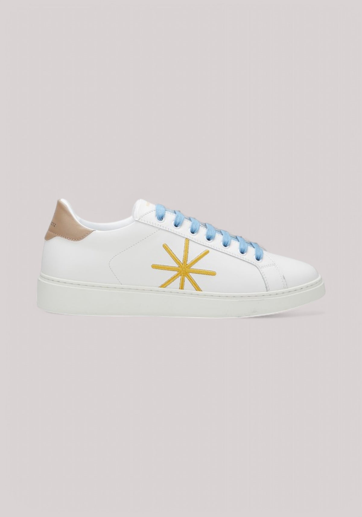 SCARPE UOMO IN PELLE GIALLO - Linassi