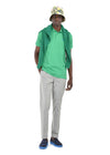 PANTALONE UOMO IN COTONE STRETCH GRIGIO - 3432P1408T 233421 96 - Linassi