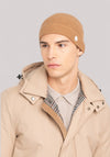 BERRETTO UOMO COSTA INGLESE MISTO CACHEMERE BEIGE