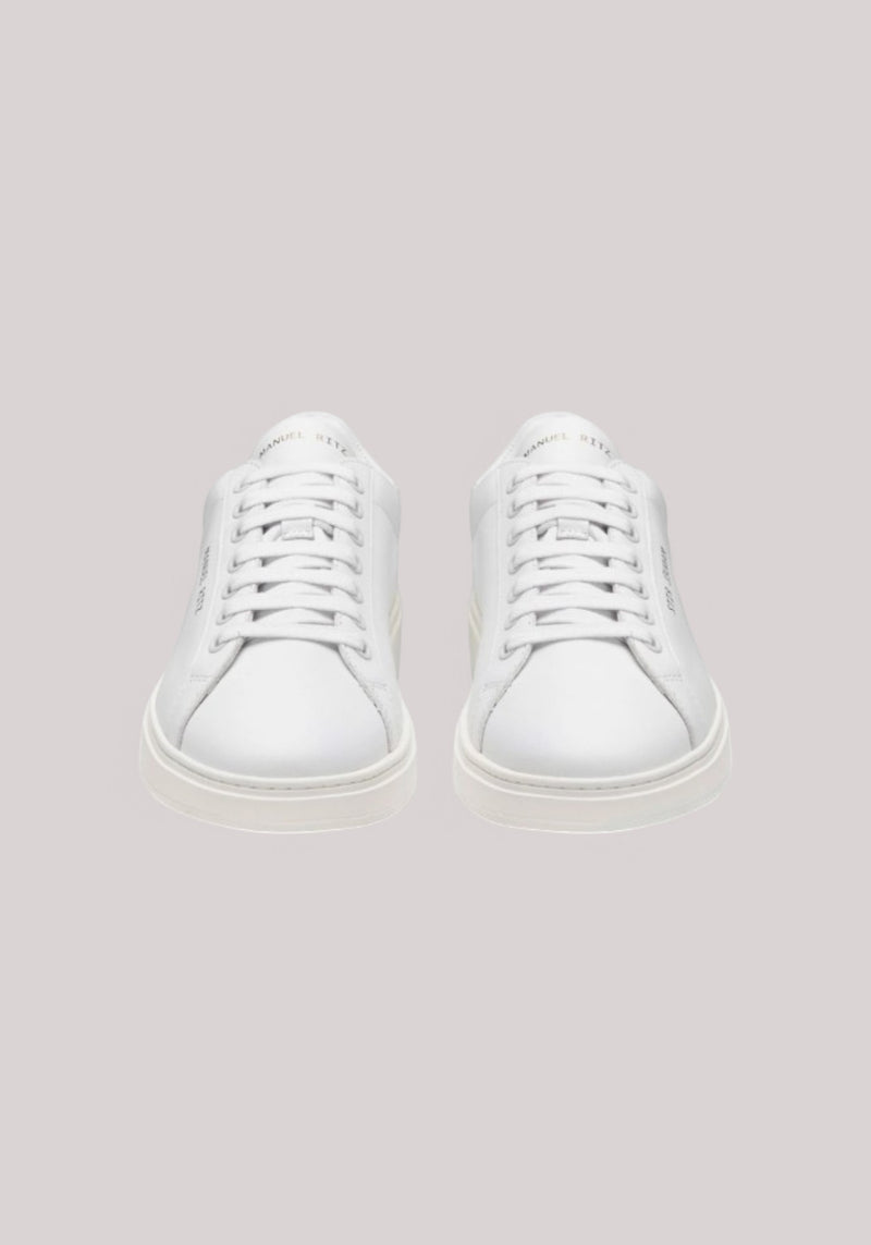 SCARPE UOMO IN PELLE BIANCO - Linassi