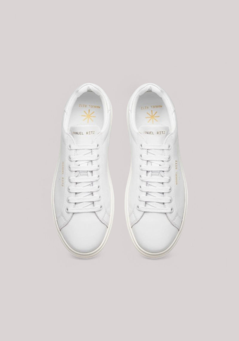 SCARPE UOMO IN PELLE BIANCO - Linassi