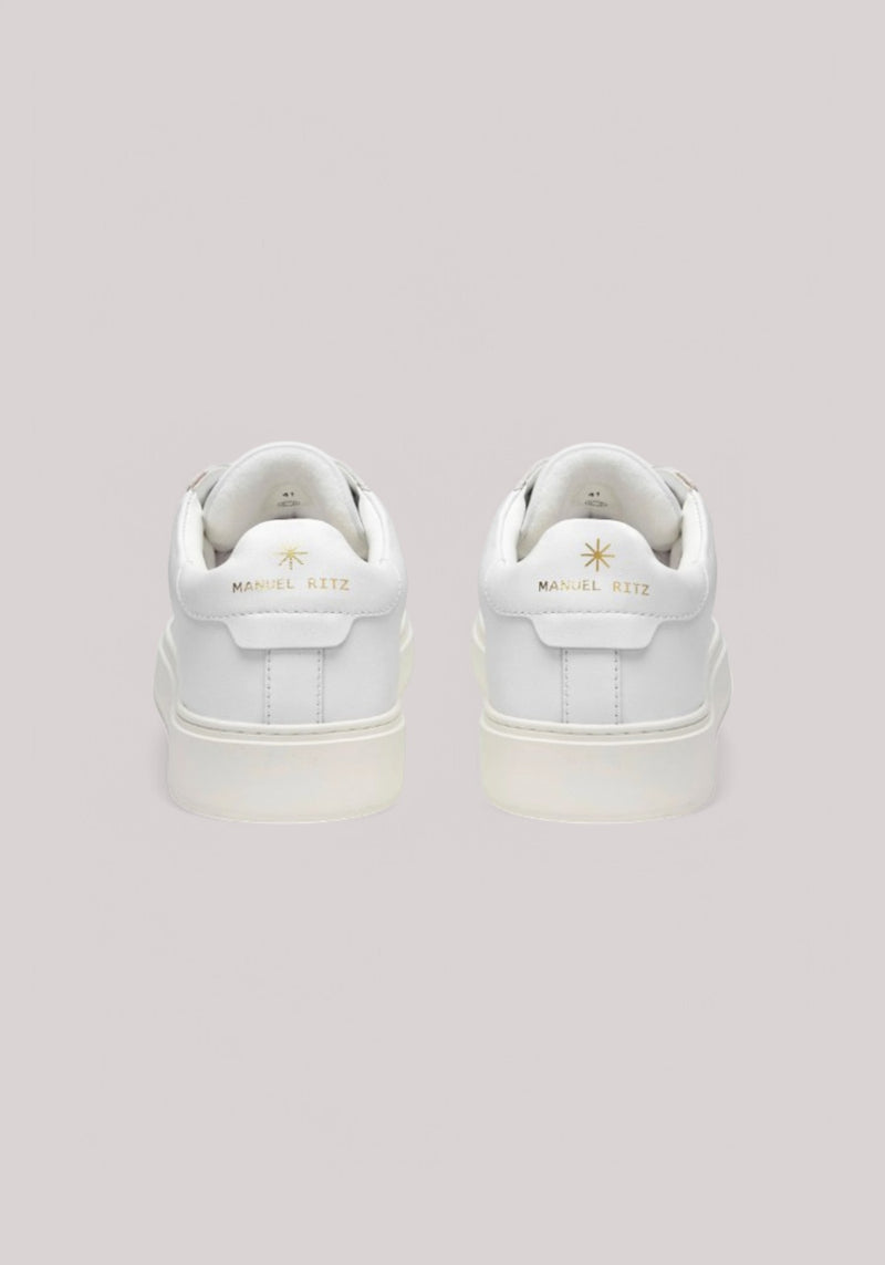 SCARPE UOMO IN PELLE BIANCO - Linassi