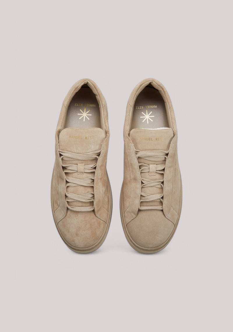 SCARPE UOMO IN PELLE BEIGE - Linassi