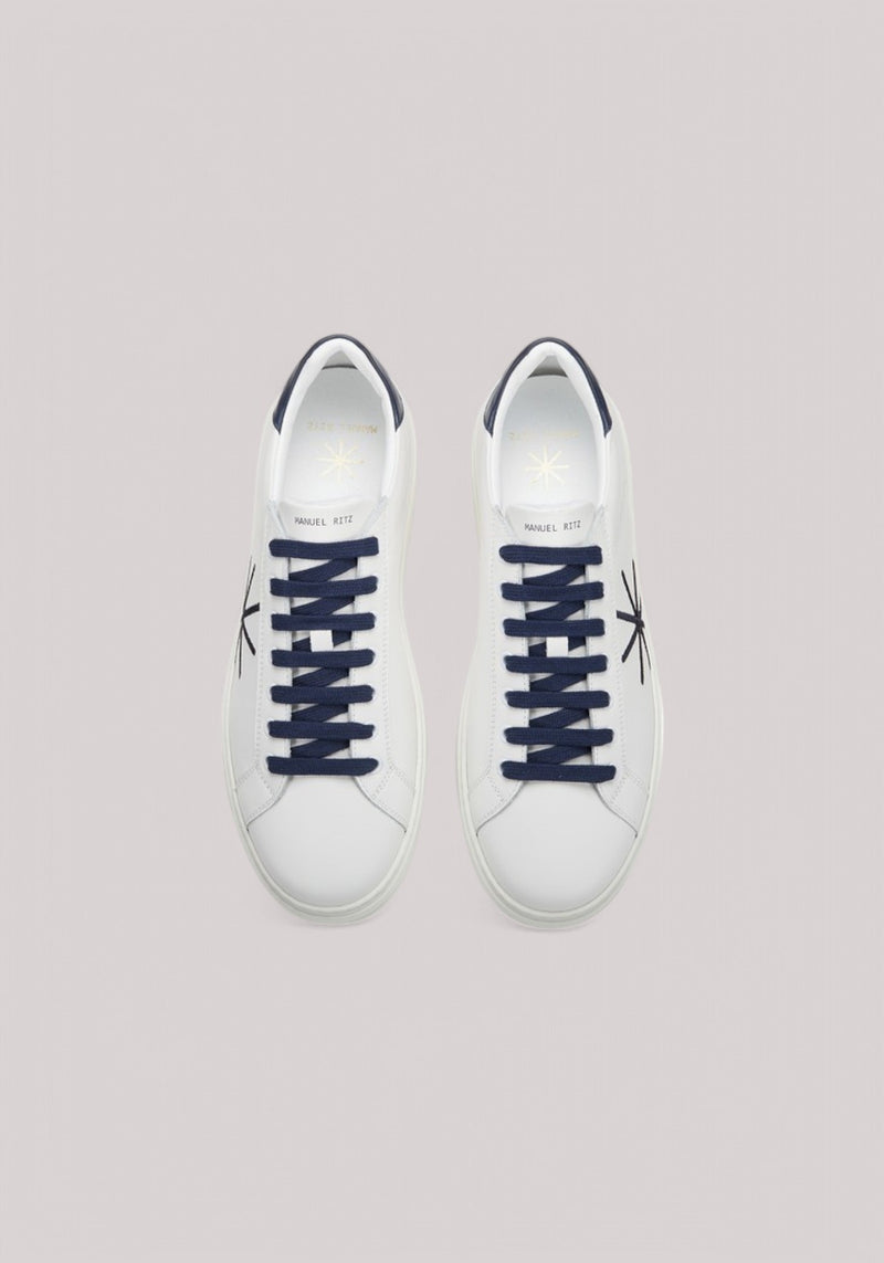 SCARPE UOMO IN PELLE BIANCO - Linassi