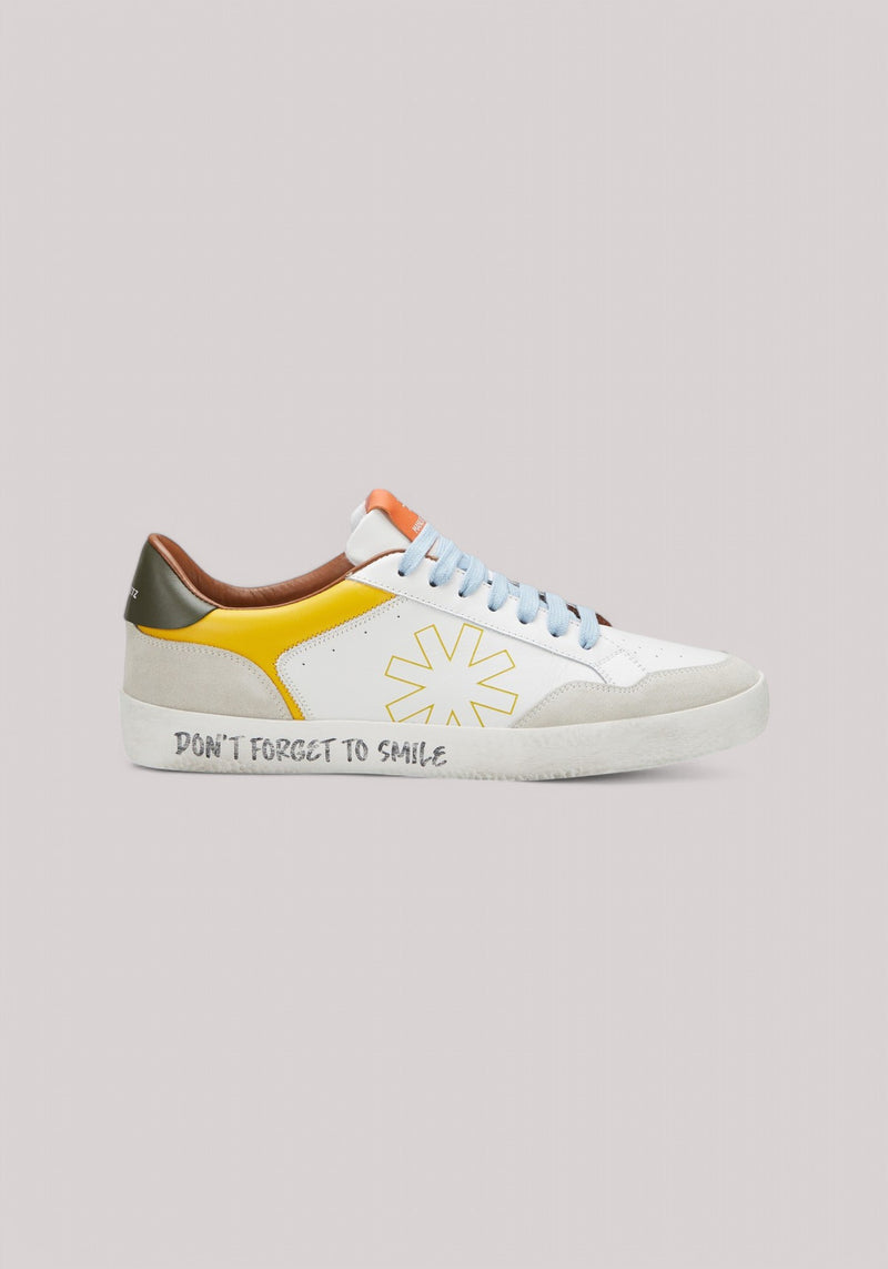 SCARPE UOMO IN PELLE GIALLO - Linassi