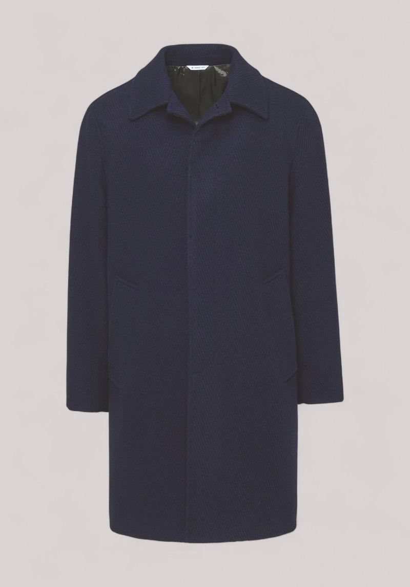 CAPPOTTO UOMO RAGLAN NAVY BLU