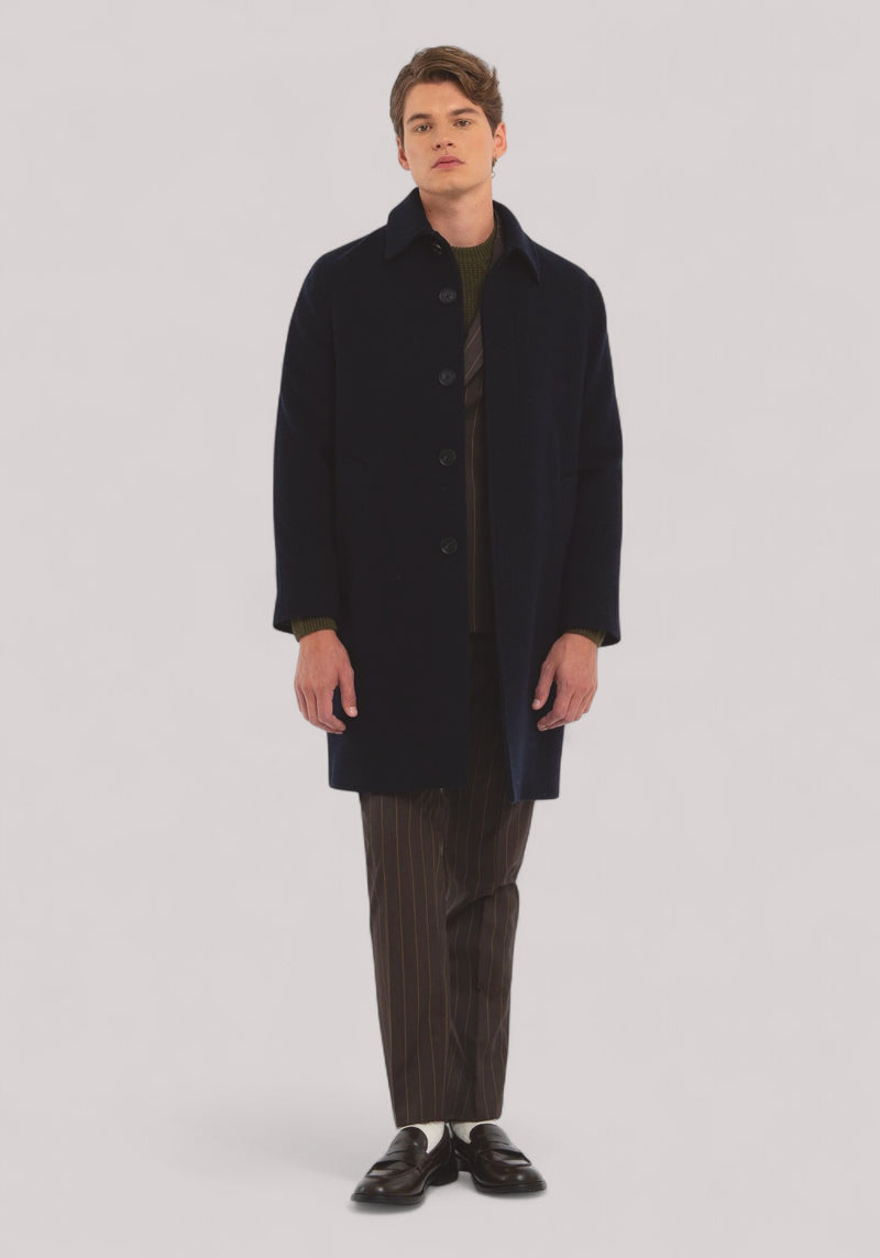 CAPPOTTO UOMO RAGLAN NAVY BLU