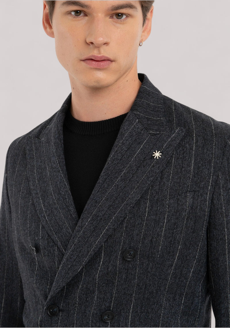 GIACCA UOMO DOPPIOPETTO BLU