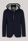 GIACCA UOMO NEOPRENE CAPUCCIO  BLU