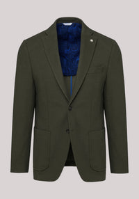 GIACCA UOMO IN JERSEY VERDE
