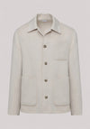 GIACCA UOMO OVERSHIRT BEIGE