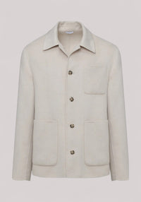 GIACCA UOMO OVERSHIRT BEIGE