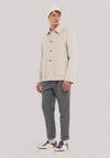 GIACCA UOMO OVERSHIRT BEIGE