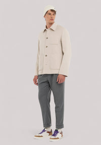 GIACCA UOMO OVERSHIRT BEIGE