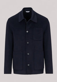 GIACCA UOMO OVERSHIRT BLU