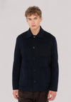 GIACCA UOMO OVERSHIRT BLU