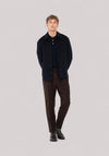 GIACCA UOMO OVERSHIRT BLU