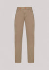 JEANS UOMO TINTO IN CAPO BEIGE SCURO