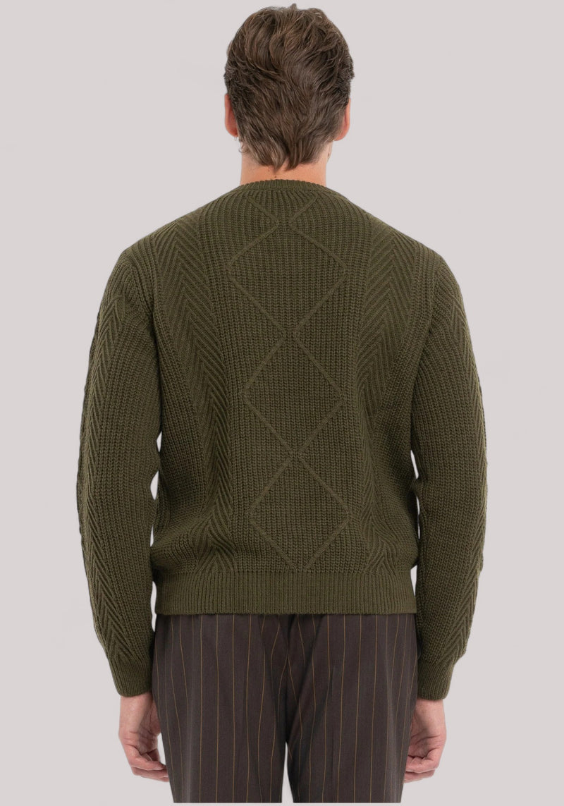 MAGLIA UOMO COSTA INGLESE VERDE