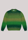 MAGLIA UOMO MISTO LANA DEGRADE VERDE