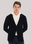 GIACCA UOMO RESCA MISTO LANA BLU