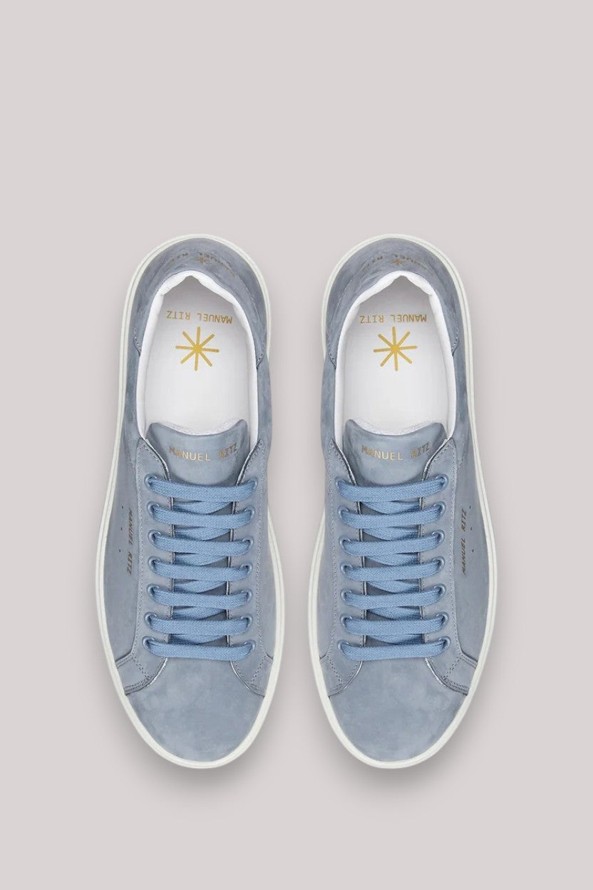 SCARPE UOMO IN NABUK GRIGIO - Linassi