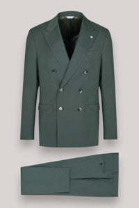 ABITO UOMO DOPPIOPETTO VERDE - Linassi