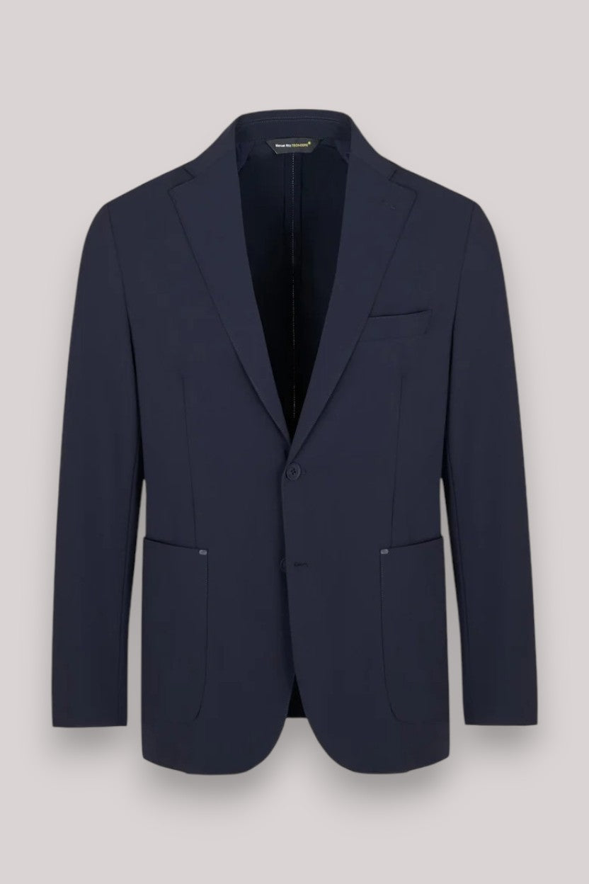 GIACCA UOMO TECNICA SFODERATA  NAVY BLUE - Linassi