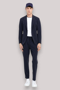 GIACCA UOMO TECNICA SFODERATA  NAVY BLUE - Linassi