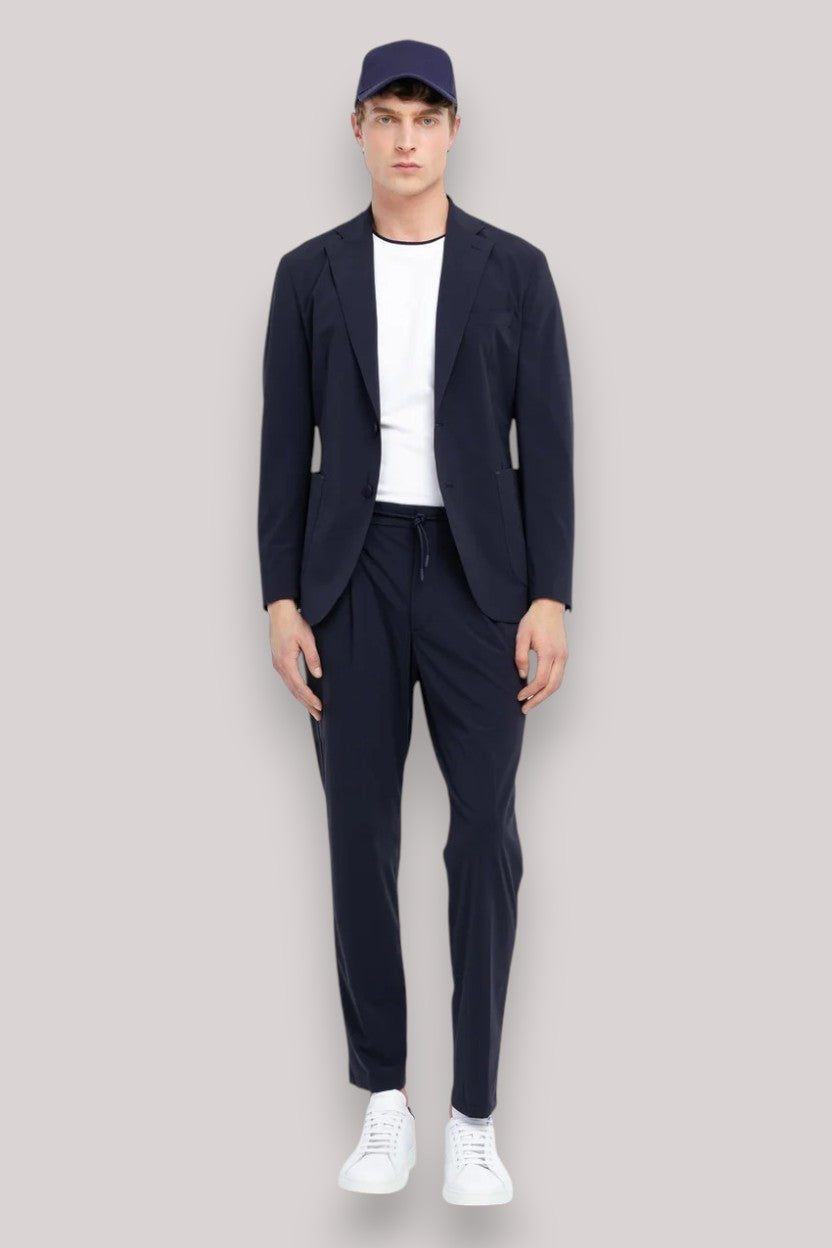 GIACCA UOMO TECNICA SFODERATA  NAVY BLUE - Linassi