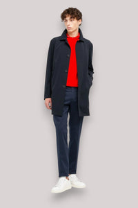 IMPERMEABILE TECNICO UOMO NAVY BLUE - Linassi