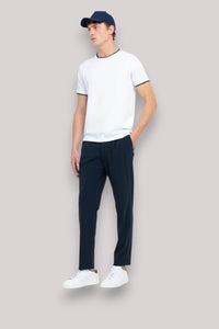 T-SHIRT UOMO JERSEY STRETCH BIANCO - Linassi