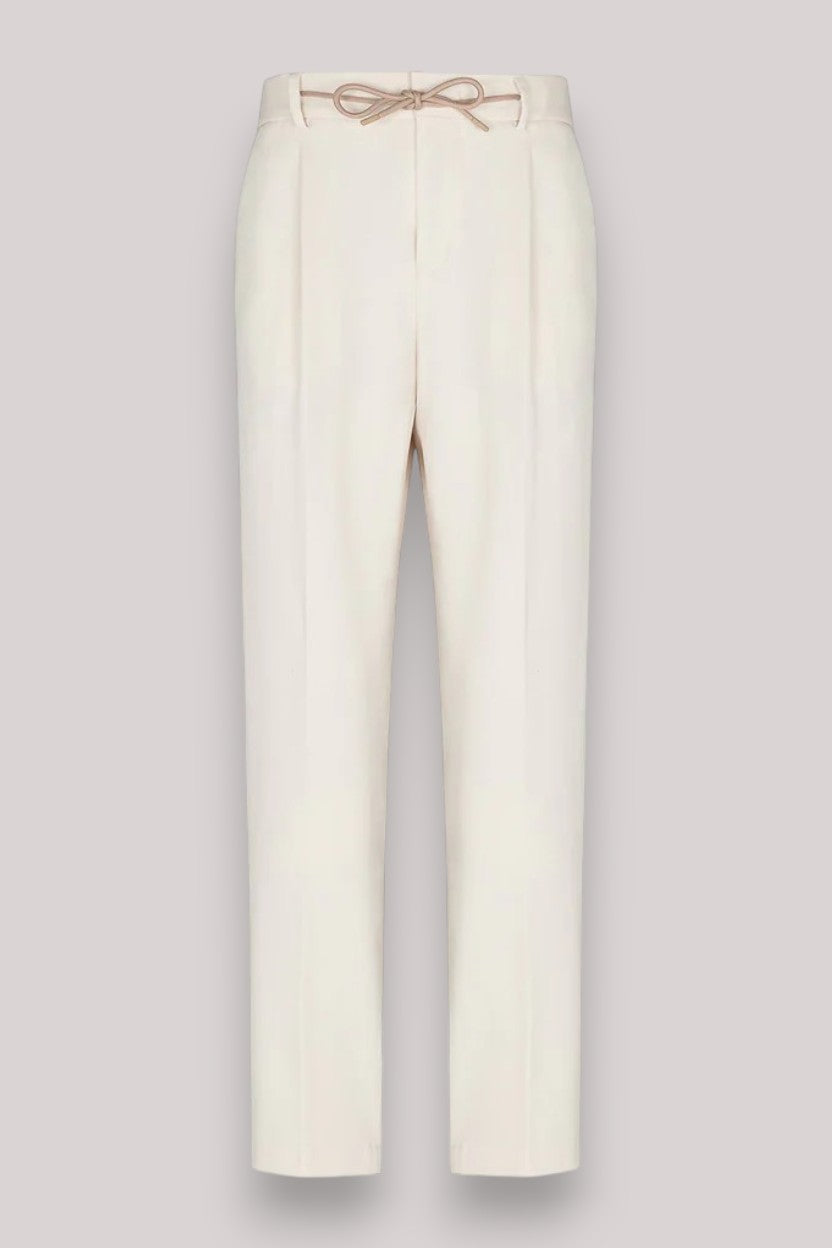 PANTALONE UOMO JERSEY BEIGE - Linassi