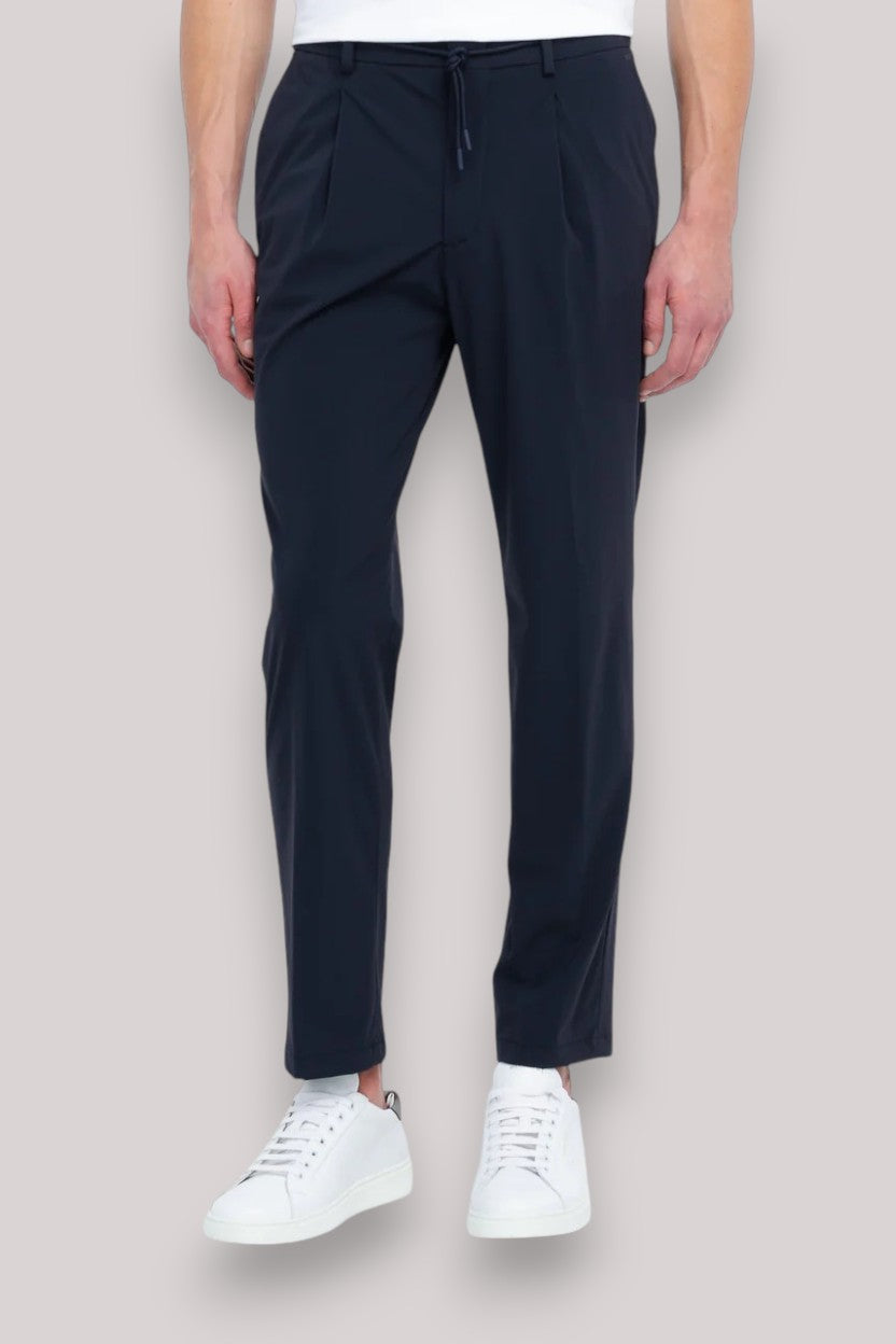 PANTALONE UOMO TECNICO NAVY BLUE - Linassi