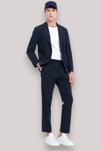 PANTALONE UOMO TECNICO NAVY BLUE - Linassi