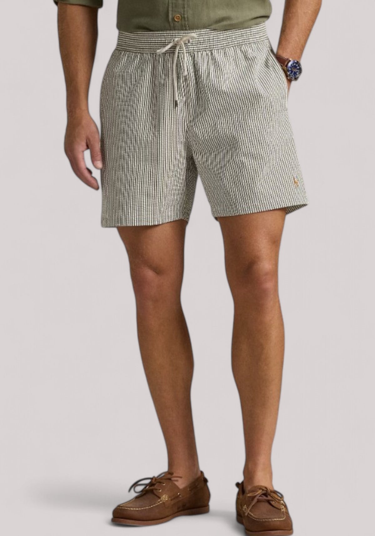 BEACHWEAR UOMO TRAVELER CLASSIC GREEN - Linassi