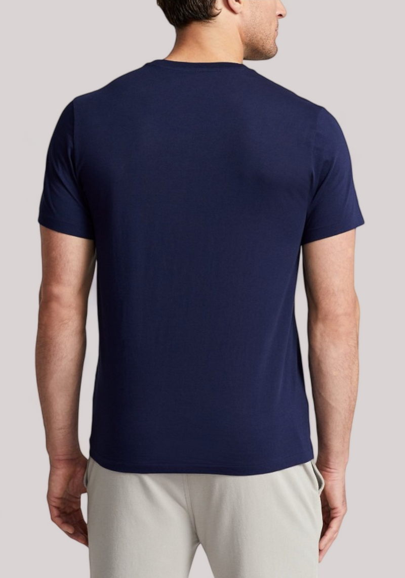 T-SHIRT UOMO NAVY - Linassi